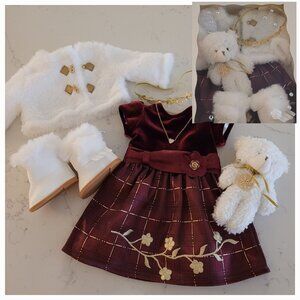 All New Gift Boxed Special Occation 18 Inch Doll Outfit